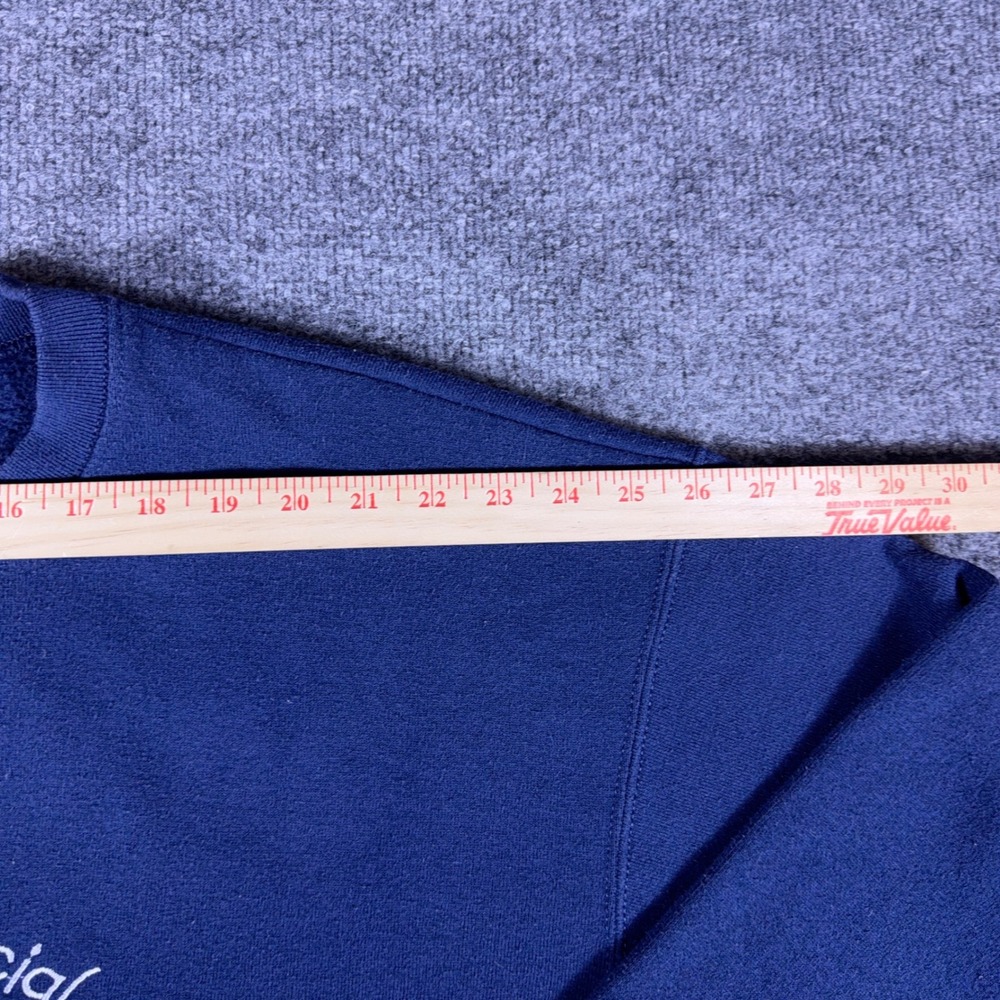 Fruit of the Loom Grandpa Sweatshirt Navy Blue Embroidered Graphic XXL - Picture 6 of 9